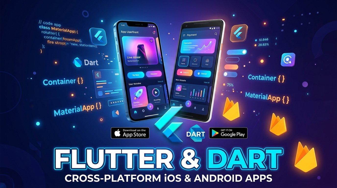 Flutter & Dart Mobile App Development Bootcamp