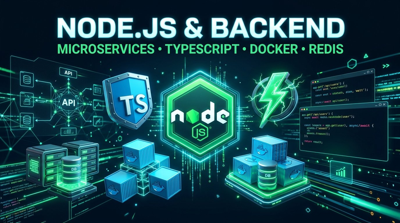Node.js & Backend Microservices Masterclass