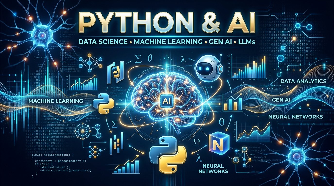 Python, AI & Data Science Bootcamp
